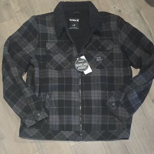 Hurley Men's Sherpa Lined  Jacket